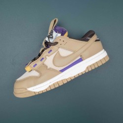 Nike SB Dunk Jumbo khaki Purple For Women And Men Shoes 