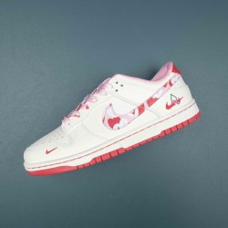 Nike SB Dunk Low Cherry Valentine Women Sports Shoes 