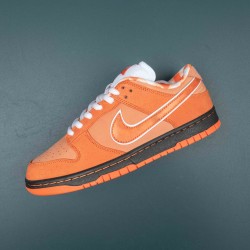 Nike SB Dunk Low Concepts Orange Lobster Men Sports Shoes 