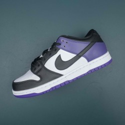 Nike SB Dunk Low Court Purple Black Men Casual Shoes 