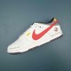 Nike SB Dunk Low Devils Nemesis White Dark Brown Red Men Shoes