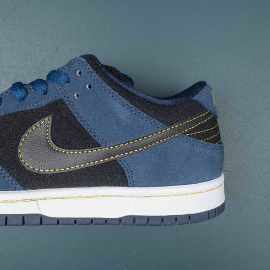 Nike SB Dunk Low Midnight Navy Black Men Shoes 304292-408