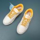 Nike SB Dunk Low Off White Yellow Men Sports Shoes