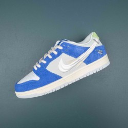 Nike SB Dunk Low Pro Fly Blue Silver Men Sports Shoes 