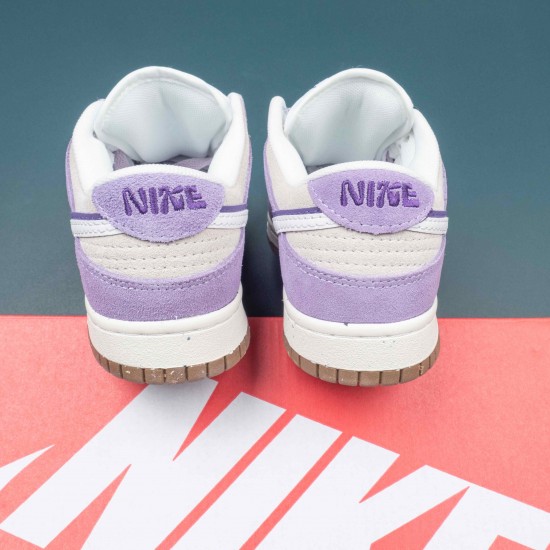 Nike SB Dunk Low Purple Beige White For Women And Men Sports Shoes