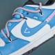 Nike SB Dunk Low Retro LtBlue White Men Casual Shoes