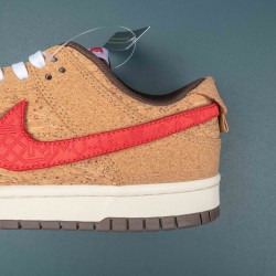 Nike SB Dunk Low SP CLOT Cork Men Sports Shoes FN0317-121 