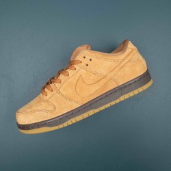 Nike SB Dunk Low Wheat Brown For Men Casual Shoes 