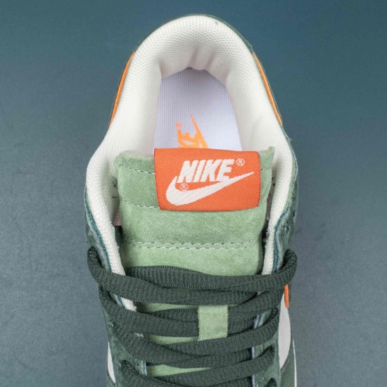 Nike SB Dunk Low White Green Orange For Men Casual Shoes