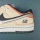 Nike SB Dunk Low Beige White Black Men Sports Shoes