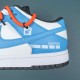 Nike SB Dunk LtBlue White Orange Black Men Casual Shoes