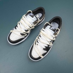 Nike SB Dunk Retro White Black Brown Men Casual Shoes DD1391-100 