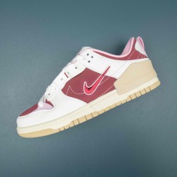 Nike Dunk Disrupt 2 Valentines Day Win-Red White Women Casual Shoes 