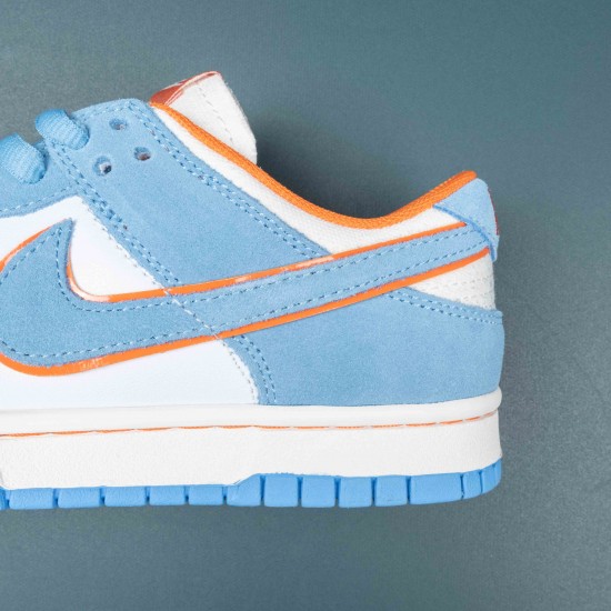 Nike SB Dunk Low x Otomo Katsuhiro Ltblue Orange White Men Casual Shoes