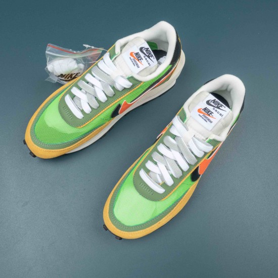 Nike LD Waffle sacai Green Gusto Men Shoes