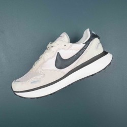 Nike W Phoenix Waffle Summit White Black Women And Men Shoes 