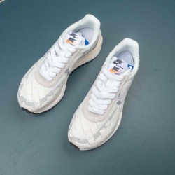 Sacai x Nike LDVaporwaffle Mix Low White Sail Women And Men Shoes 