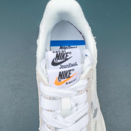 Sacai x Nike LDVaporwaffle Mix Low White Sail Women And Men Shoes