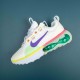 Nike Air Max 2021 White Purple Green Running Shoes For Men