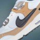 Nike Air Max 90 Futura White Brown Running Shoes For Men