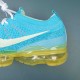 Nike Air VaporMax 2023 Flyknit Blue White Yellow Running Shoes For Men