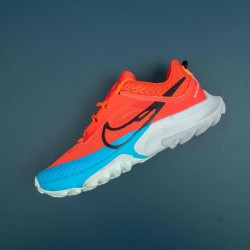 Nike Air Zoom Terra Kiger 7 Orange Blue Black White Running Shoes For Men 