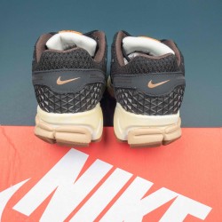 Nike Air Zoom Vomero 5 Black Brown Running Shoes For Men 