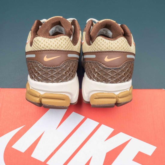 Nike Air Zoom Vomero 5 Brown Running Shoes For Men