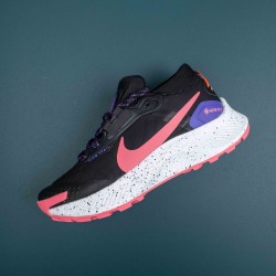 Nike Pegasus Trail Black Fuchsia Running Shoes For Men 