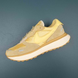 Nike Phoenix Waffle Yellow Running Shoes For Men 