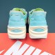 Nike Sacai Waffle One Gray Green Running Shoes For Men