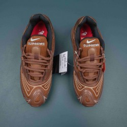 Nike Supreme x Air Max98 TL Tan Running Shoes For Men 