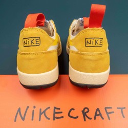 Nike Tom Sachs x Yellow White Black Running Shoes For Men 