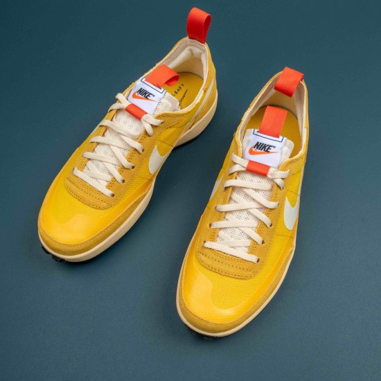 Nike Tom Sachs x Yellow White Black Running Shoes For Men