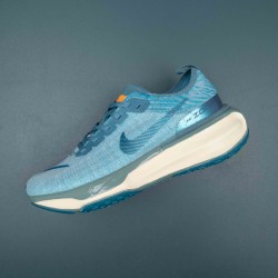 Nike ZoomX Invincible Run Flyknit 3 Blue Running Shoes For Men 