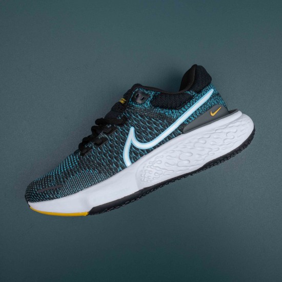 Nike Zoomx Invincible Run Flyknit 2 Black Blue Running Shoes For Men