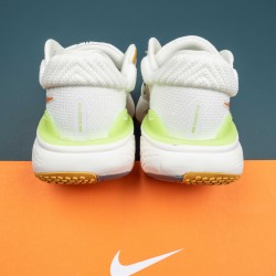 Nike Zoomx Invincible Run Flyknit 2 White Orange Running Shoes For Men 