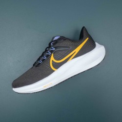 Nlke Air Zoom Pegasus 39 Black Yellow Running Shoes For Men 