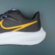 Nlke Air Zoom Pegasus 39 Black Yellow Running Shoes For Men