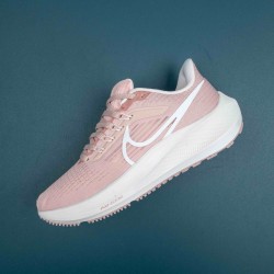 Nlke Air Zoom Pegasus 39 Pink White Running Shoes For Men 