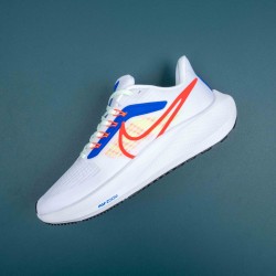 Nlke Air Zoom Pegasus 39 White Orange Running Shoes For Men 