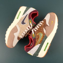 Division Street x Nike Air Max 1 Green Brown For Women And Men