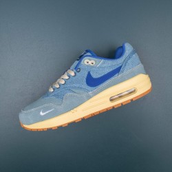 Nike Air Max 1 Premium Mineral Slate DV3050-300 Ltblue Blue For Women And Men