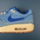 Nike Air Max 1 Premium Mineral Slate DV3050-300 Ltblue Blue For Women And Men