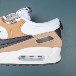 Nike Air Max 90 Futura DM9922-002 White Brown For Women And Men