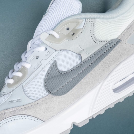 Nike Air Max 90 Futura DM9922-103 White Gray For Women And Men