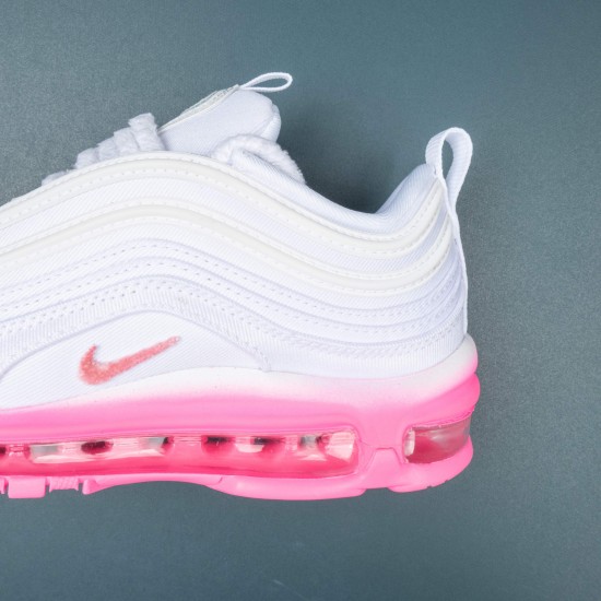 Shop Nike Air Max 97 "White Pink" - FJ4549-100 Women Sports Shoes